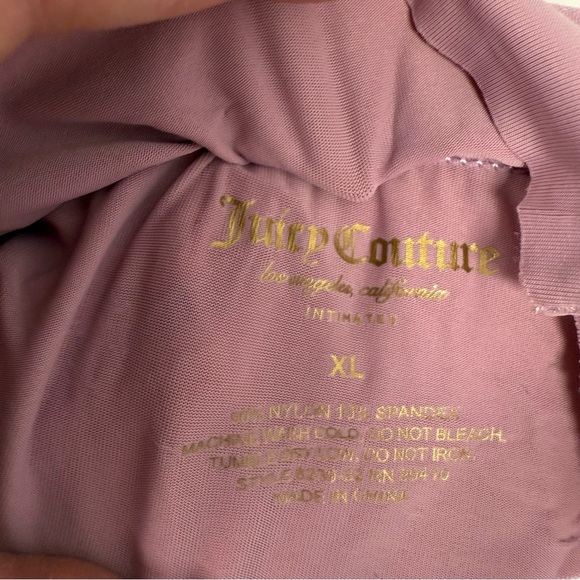 Juicy Couture Cheeky Thong Underwear XL Seamless No Panty Line Logo Waist 5pk - Picture 7 of 7